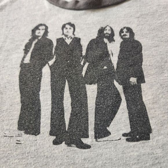 The Beatles 2012 Keep Calm And Rock On Baseball Tshirt Size Medium - Picture 2 of 8